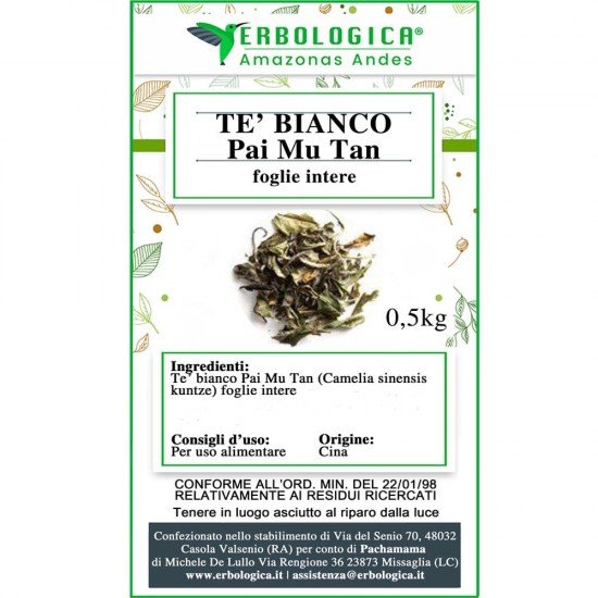 Te bianco china pai mu tan Te bianco china pai mu tan