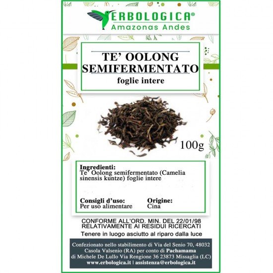 Oolong loose blue tea 100 grams Oolong loose blue tea 100 grams