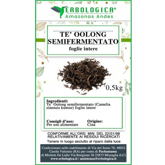 Tè oolong foglie Tè oolong foglie