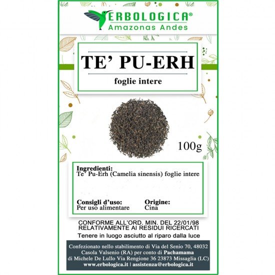 Tè pu-erh foglie intere Tè pu-erh foglie intere