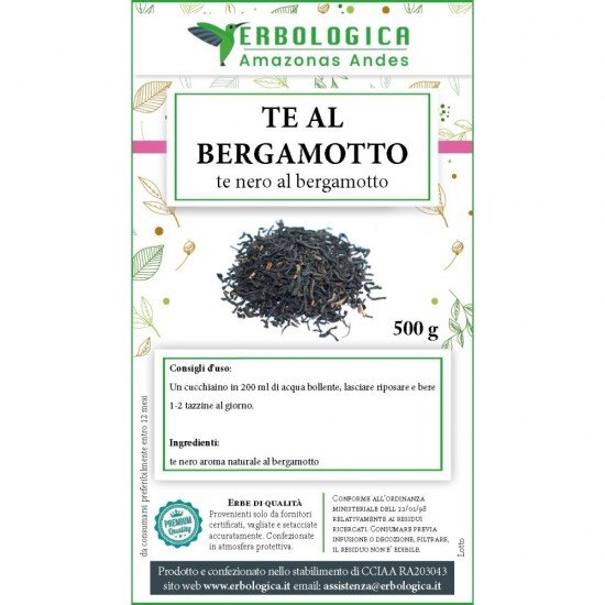 Tè nero al bergamotto Tè nero al bergamotto
