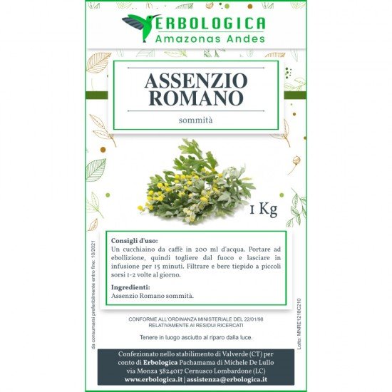 Roman Absinthe herbal tea cut pack of 1 kg