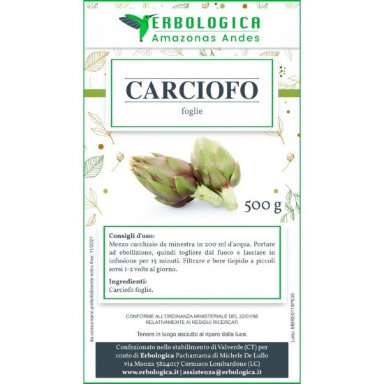 Artichoke herbal tea