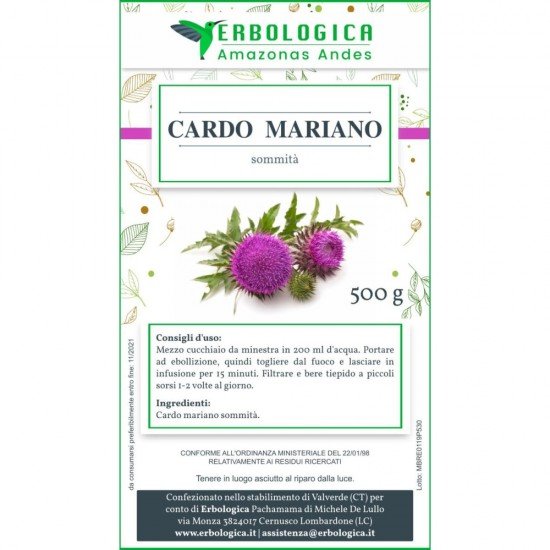 Tisana al Cardo mariano 