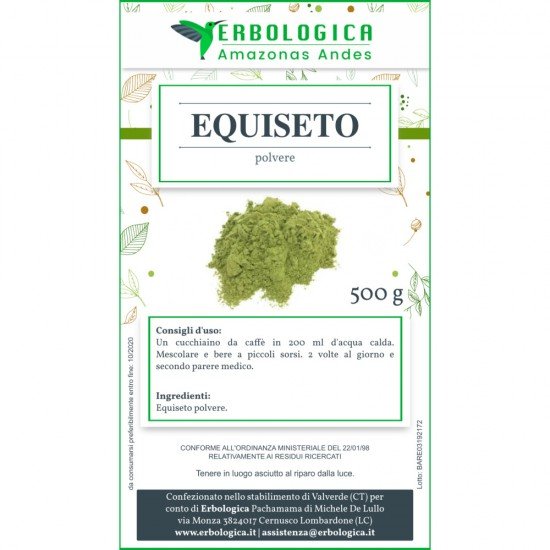 Equiseto in polvere 500 grammi Equiseto in polvere 500 grammi