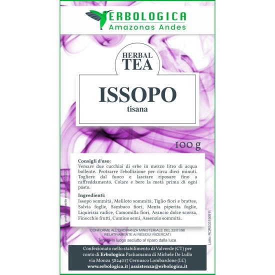 Compound herbal tea hyssop