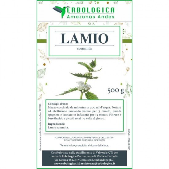 Lamio white herbal tea 500 grams Lamio white herbal tea 500 grams