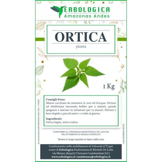 Ortica pianta tisana 1 kg Ortica pianta tisana 1 kg