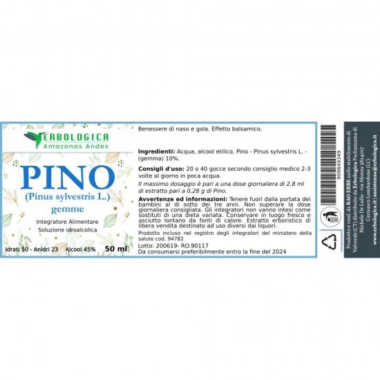 Soluzione idroalcolica Pino Silvestre 50 ml