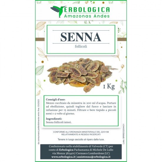 Senna follicoli interi da 1kg Senna follicoli interi da 1kg