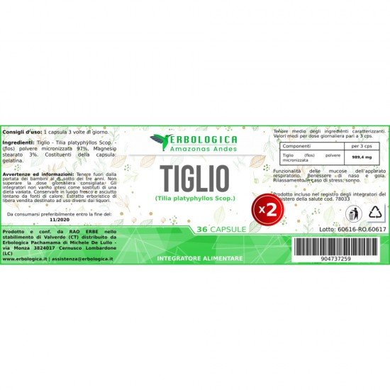 Tiglio in capsule Tiglio in capsule