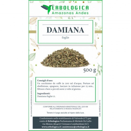 Damiana taglio tisana Damiana taglio tisana