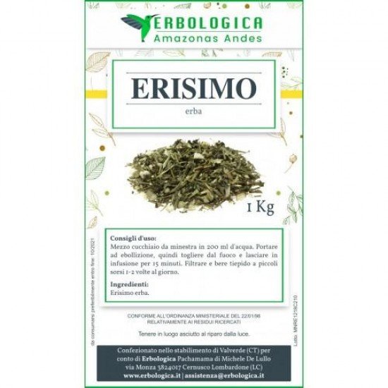 Erisimo taglio tisana formato da 1 kg