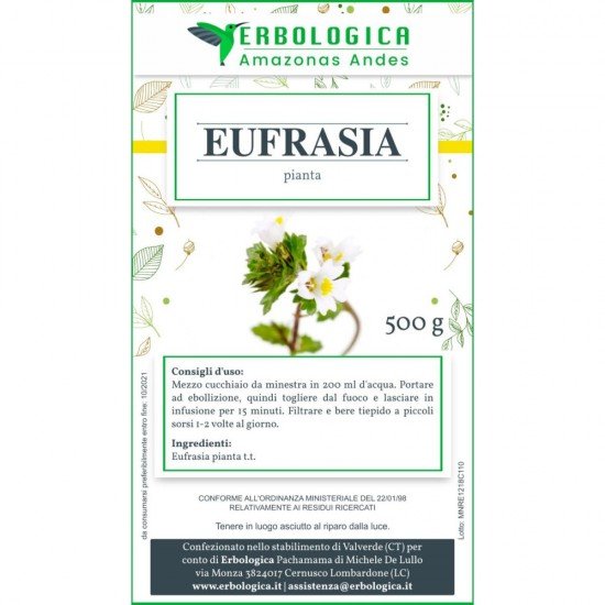 Euphrasia herbal tea cut