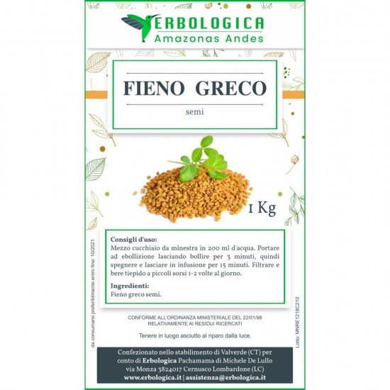 Fieno greco semi 1 kg Fieno greco semi 1 kg