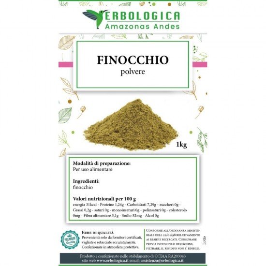Finocchio in polvere 1 kg Finocchio in polvere 1 kg