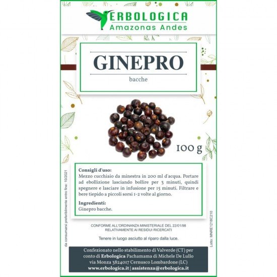 Juniper berries herbal tea 500 grams