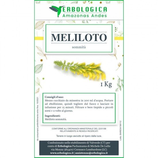 Sweet clover plant cut herbal tea 1 kg Sweet clover plant cut herbal tea 1 kg