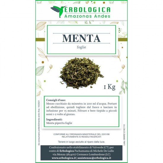 Tè nero alla menta Tè nero alla menta
