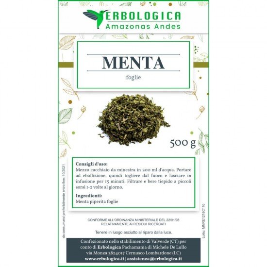 Peppermint herbal tea 500 grams