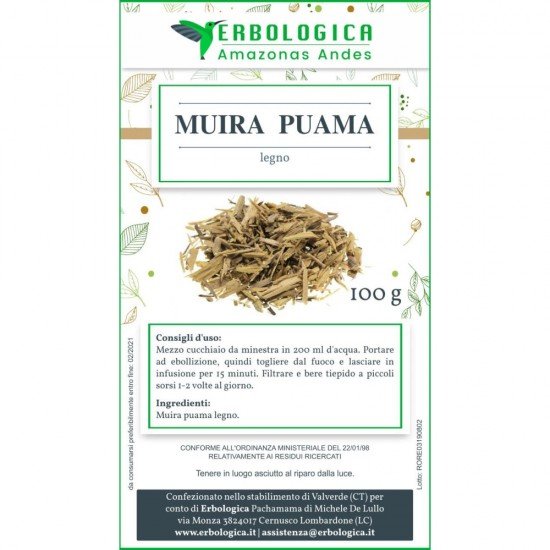Muira puama tisana 100 grammi Muira puama tisana 100 grammi