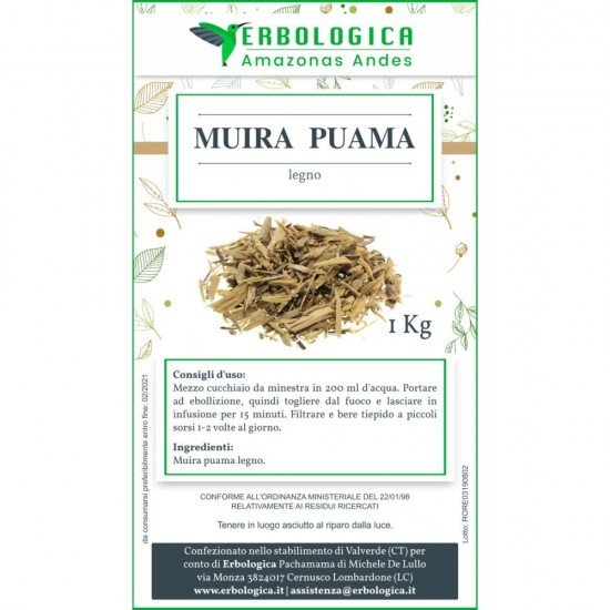 Muira puama herbal tea 1 kg pack