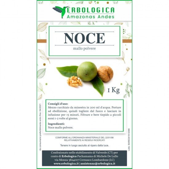 Noce mallo in polvere 1 kg Noce mallo in polvere 1 kg