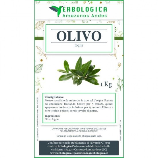 Olive leaves herbal tea 1 kg