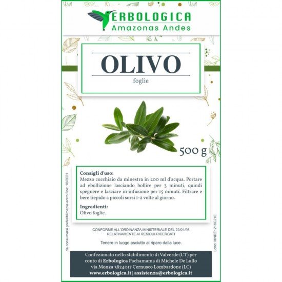 Olive leaves herbal tea