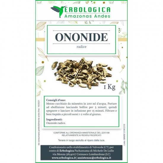Ononide spinosa radice tisana 500 grammi Ononide spinosa radice tisana 500 grammi