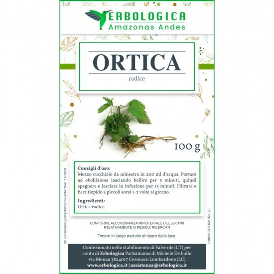 Ortica radice taglio tisana 100 grammi Ortica radice taglio tisana 100 grammi