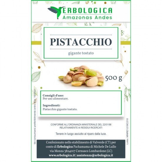 Toasted giant pistachio 500 grams