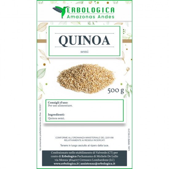 Quinoa semi confezione da 500 grammi