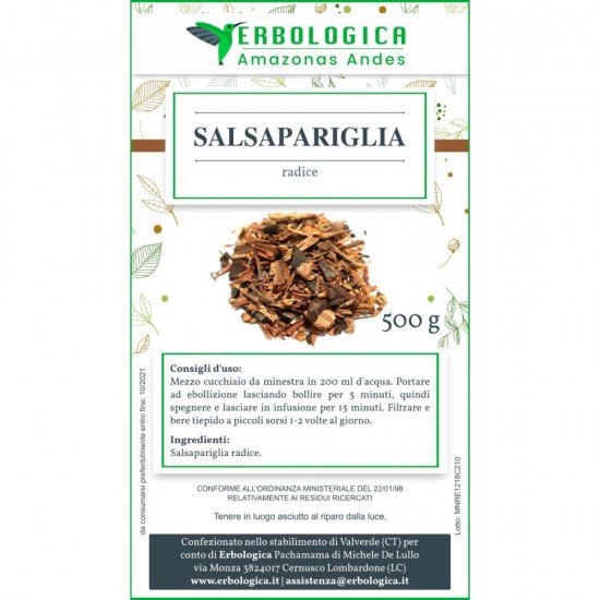 Sarsaparilla root herbal tea 500 grams
