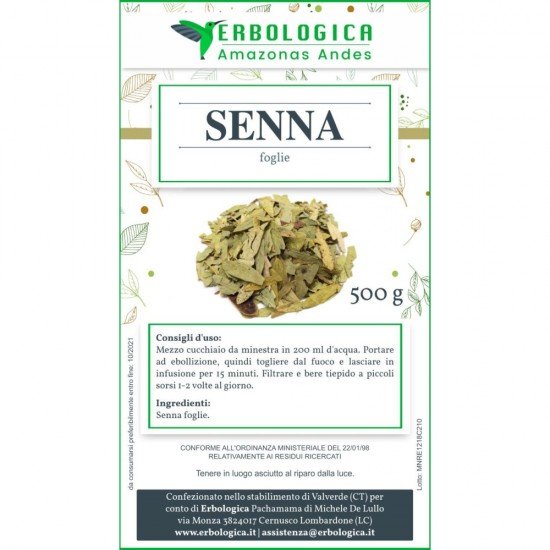 Tisana Senna (Cassia Angustifolia) da 500g Tisana Senna (Cassia Angustifolia) da 500g
