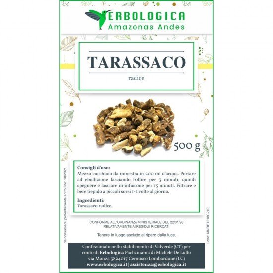 Tarassaco radice tisana 500 grammi