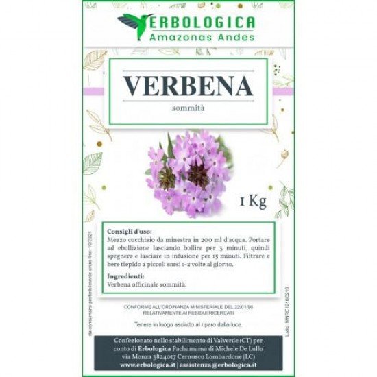 Verbena officinale tisana 1 kg Verbena officinale tisana 1 kg
