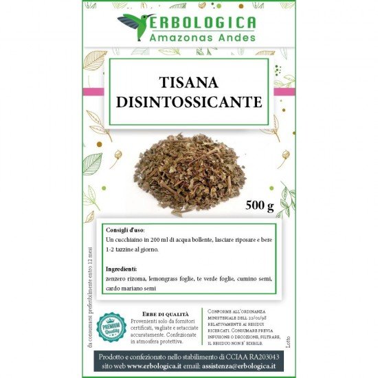 Detoxifying herbal tea 500 grams