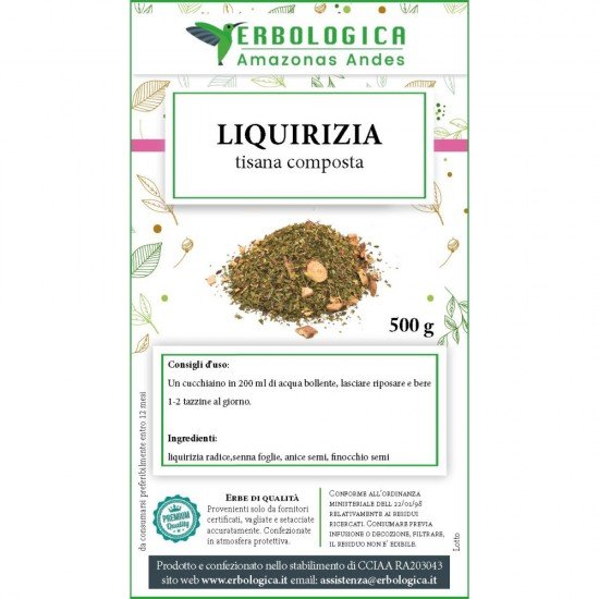Liquorice herbal tea compote Liquorice herbal tea compote
