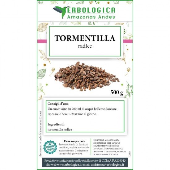 Tormentilla root herbal tea 500 grams
