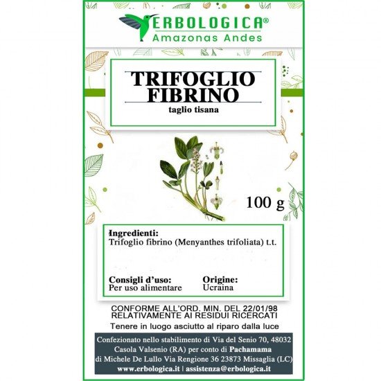 Trifoglio fibrino tisana Trifoglio fibrino tisana