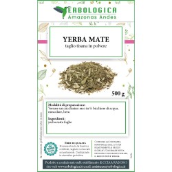 Yerba mate in polvere 500 grammi